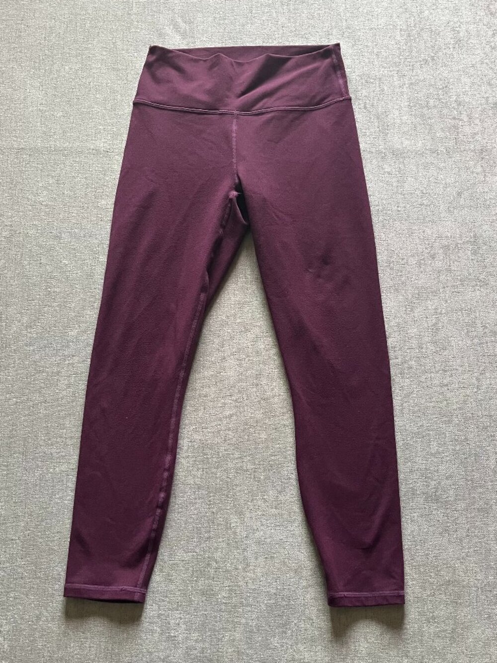Fabletics Define Powerhold High-Waist Leggings Women Maroon Active Gym Run READ